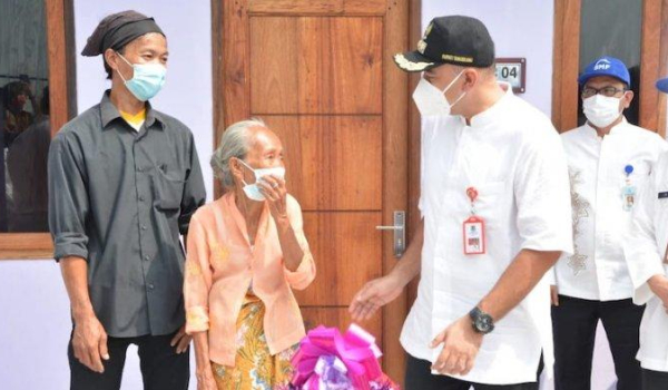 Bupati Tangerang Puas Akhirnya Rumah Layak Huni di Mauk Bisa Ditempati Bagi Warga Kurang Mampu 